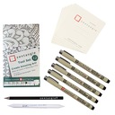 Sakura Zentangle Markers - mix 12 kusov