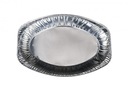 Strieborný hliníkový tanier catering V2 veľký 1 ks