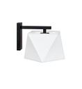 Tienidlo na nástennú lampu diamantová biela materiál rôzne farby