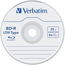 VERBATIM BLU-RAY BD-R disky 25GB torta 50 LTH
