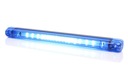 Výstražná LED lampa modrá Waś W134 č. 1028