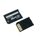 Micro SD MicroSD na MS ProDuo Pro Duo PSP adaptér