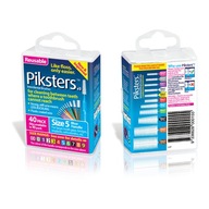 PIKSTERS Pravidelné šťastie medzizubné 40 ks Veľkosť 5 PIKSTERS Pravidelné šťastie medzizubné 40 ks Veľkosť 5