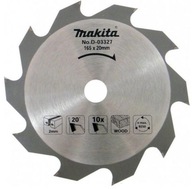 MAKITA Pílový kotúč na drevo 165x20 10z D-03327