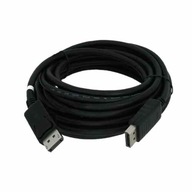 DisplayPort Ut - Ut 5m čierny kábel Vitalco