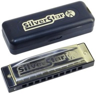 Hohner SilverStar C Harmonica + puzdro