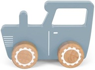 Drevené vozidlo BLUE TRAKTOR LITTLE DUTCH 1+