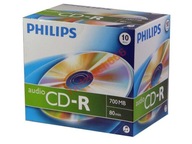 PHILIPS AUDIO CD-R 80min 1 ks na hudbu Wa-Wa