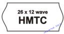 páska na etiketovacie štítky 26x12 HMTC WHITE 50 kotúčov