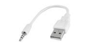 Kábel AUX mini Jack 3,5 mm na kábel adaptéra USB
