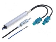 FAKRA ANTÉNNY SEPARATOR x2 - PRIAMY DIN VW SKODA FAKRA ANTÉNNY SEPARATOR x2 - PRIAMY DIN VW SKODA