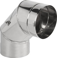 90ST okrúhle koleno s revíziou, odolné voči kyselinám FI110 90ST okrúhle koleno s revíziou, odolné voči kyselinám FI110