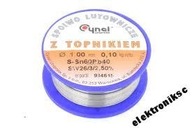 CÍN S FLUXOM 3,0 mm 0,1 kg CYNEL TINOL 02200 CÍN S FLUXOM 3,0 mm 0,1 kg CYNEL TINOL 02200