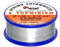 TIN spojivo 1,2 mm s tavidlom 100 g 0,1 kg FV (1040) TIN spojivo 1,2 mm s tavidlom 100 g 0,1 kg FV (1040)