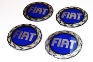 ZNAKY, LOGO NÁLEPKY NA KRYTY KOLIES, RÁFKY FIAT 55 mm