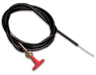 Kábel prepínača prúdu QMS, krátky (1,5 m), čierny