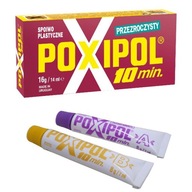 POXIPOL lepidlo dvojzložkové, transparentné, 16g POXIPOL lepidlo dvojzložkové, transparentné, 16g