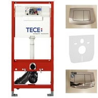 WC rám Tece BASE H112, tlačidlo AMBIA, chróm