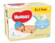HUGGIES Čisté vlhčené obrúsky 3x56 kusov HUGGIES Čisté vlhčené obrúsky 3x56 kusov