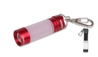NEBO Prívesková baterka POPLITE Červená difúzna lampa