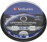 BLU-RAY Verbatim BD-R M-Disk Archival M-Disk c10 BLU-RAY Verbatim BD-R M-Disk Archival M-Disk c10