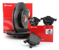 Brembo kotúče a doštičky PREDNÉ AUDI A2 A3 8L 256mm