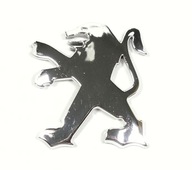 Emblém logo znak lev PEUGEOT 106 206 307 607 - m Emblém logo znak lev PEUGEOT 106 206 307 607 - m