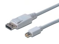 DisplayPort 1.1a M/M mini kábel 3.0m Assmann DisplayPort 1.1a M/M mini kábel 3.0m Assmann
