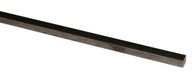 Štvorcová tyč z kyslej ocele 8x8mm 50cm