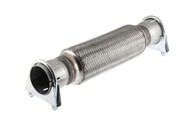 Flexibilný konektor, výfukový flexibilný konektor, tlmič vibrácií 55x350, so svorkami Flexibilný konektor, výfukový flexibilný konektor, tlmič vibrácií 55x350, so svorkami