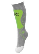 Narcové ponožky. JJW SKI KID DEO r.24-26 sivá / zelená
