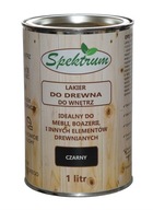 SPEKTRUM lak na drevo - čierny 1L SPEKTRUM lak na drevo - čierny 1L