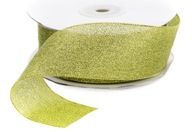 LIMETOVÁ STUHA GLITTROVÁ 38mm 028 LIMETOVÁ STUHA GLITTROVÁ 38mm 028