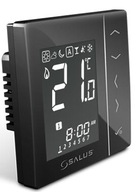 Bezdrôtový termostat SALUS VS10BRF čierny