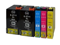 5x ATRAMENT EPSON 27XL T2711-14 WF-7610DWF WF-3620DWF 5x ATRAMENT EPSON 27XL T2711-14 WF-7610DWF WF-3620DWF