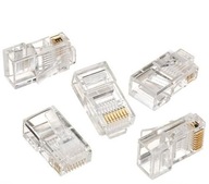 10 KONCOVKOV ZÁSTRČKA RJ45 ZÁSTRČKA RJ 45 RJ-45 UTP