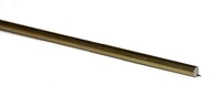 Mosadzná tyč priemer fi 7mm dĺžka 50cm