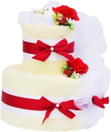 TORTA s 2 UTERÁKMI Darček k výročiu svadby TORTA s 2 UTERÁKMI Darček k výročiu svadby