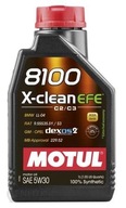 OIL MOTUL 8100 X-CLEAN EFE 5W30 1l C2 C3 BMW LL04