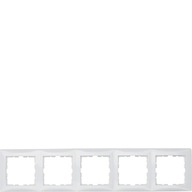 BERKER 5310158989 Päťdielny rám B.Kwadrat One BERKER 5310158989 Päťdielny rám B.Kwadrat One