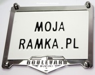 Registračný rám pre SUZUKI pre BOULEVARD Inox! Registračný rám pre SUZUKI pre BOULEVARD Inox!