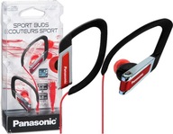 Červené slúchadlá do uší Panasonic RP-HS220 Červené slúchadlá do uší Panasonic RP-HS220