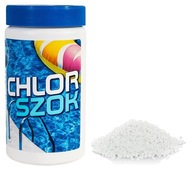 CHLÓROVÝ ŠOK Stabilizovaná chémia na dezinfekciu vody bazénová jacuzzi GAMIX 1kg CHLÓROVÝ ŠOK Stabilizovaná chémia na dezinfekciu vody bazénová jacuzzi GAMIX 1kg