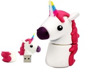 USB PENDRIVE 8 GB 3.0 USB UNICORN PONY BIELY USB PENDRIVE 8 GB 3.0 USB UNICORN PONY BIELY