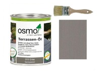 OSMO Terasový olej 019 Sivý 2,5l + Štetec