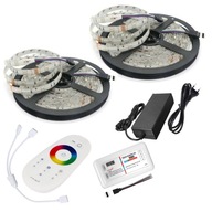 LED PÁS SET 10m RGB 5050 IP65 TOUCH + NAPÁJANIE LED PÁS SET 10m RGB 5050 IP65 TOUCH + NAPÁJANIE