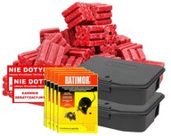 SÚPRAVA SILNÝCH JEDOVÝCH KOCK PRE MYŠI POKRKANY 1KG SÚPRAVA SILNÝCH JEDOVÝCH KOCK PRE MYŠI POKRKANY 1KG
