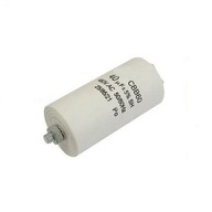KONDENZÁTOR 40uF 450V pre motor, skrutka + konektor