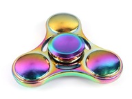 HAND FIDGET SPINNER dúhový kovový SPINER