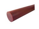 Polyamidová tyč, valček fi 90x500mm PA6-G červená